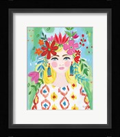 Boho Girl I Framed Print