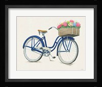 Beach Time II Neutral Framed Print