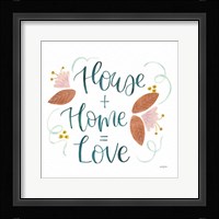 Home Sweet Home III Framed Print