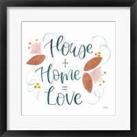 Home Sweet Home III Framed Print