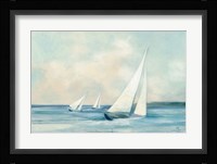Sailboats at Sunrise Fine Art Print