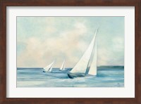 Sailboats at Sunrise Fine Art Print
