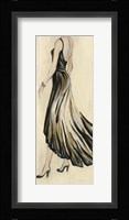 Evening Gown IV Crop Framed Print