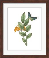 Greenery Butterflies I Fine Art Print