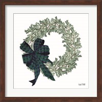 Mistletoe Wreath Fine Art Print