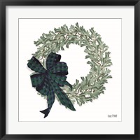 Mistletoe Wreath Fine Art Print
