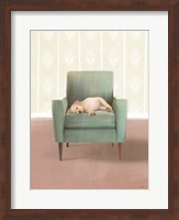 Nap Time Golden Pup Fine Art Print