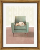 Nap Time Golden Pup Fine Art Print
