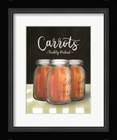 Farm Fresh Carrots Framed Print