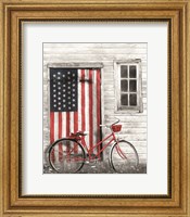 Patriotic Bicycle Fine Art Print
