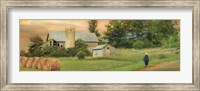 Amish Barefoot Farmer Fine Art Print