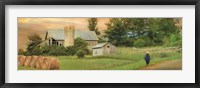 Amish Barefoot Farmer Fine Art Print