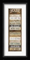 House Rules Fine Art Print