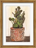 Potted Cactus I Fine Art Print