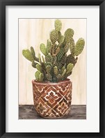 Potted Cactus II Fine Art Print