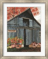 Welcome Fall Barn Fine Art Print