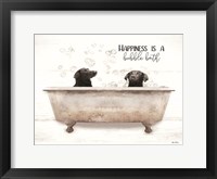 Happiness is a Bubble Bath Fine Art Print