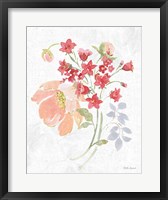 Floral Focus IX Framed Print