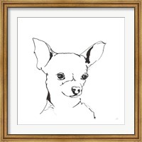 Line Dog Chihuahua Fine Art Print