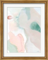 Sage and Pink Abstract II Fine Art Print