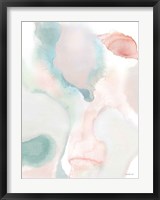 Sage and Pink Abstract I Fine Art Print