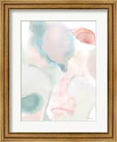 Sage and Pink Abstract I Fine Art Print
