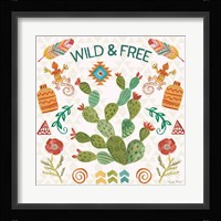 Southwest Vibes III Framed Print