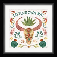Southwest Vibes V Framed Print