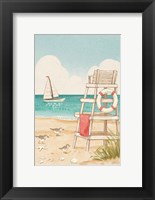 Beach Time III Vertical NW Fine Art Print