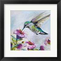 Hummingbird II Florals Fine Art Print