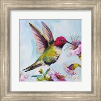 Hummingbird I Florals Fine Art Print