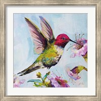 Hummingbird I Florals Fine Art Print