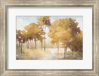 Autumn Lake Gold Fine Art Print