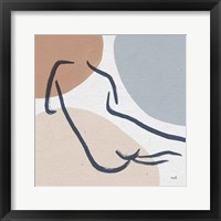 Line Figures IV Framed Print