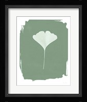 Nature by the Lake Gingko I Green Fine Art Print