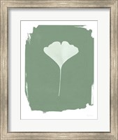 Nature by the Lake Gingko I Green Fine Art Print