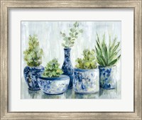 Chinoiserie Plants Bright Fine Art Print