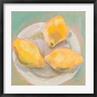 Life and Lemons I Framed Print