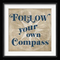 Burlap World Map III Framed Print