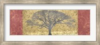 Golden Brocade Panel Fine Art Print