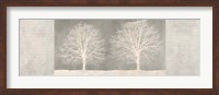 Trees on Grey panel Fine Art Print