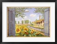 Casolare tra i Girasoli Fine Art Print