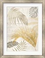 Palm Leaves Gold II Fine Art Print