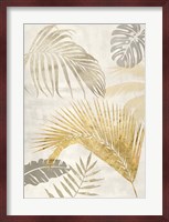 Palm Leaves Gold II Fine Art Print