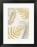 Palm Leaves Gold III Fine Art Print