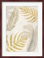 Palm Leaves Gold III Fine Art Print