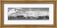 Valley Of The Gods, Utah (BW) Fine Art Print