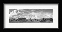 Valley Of The Gods, Utah (BW) Fine Art Print