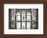 Ballerina in a Palace Hall Fine Art Print