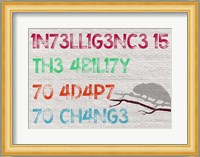 Intelligence Fine Art Print